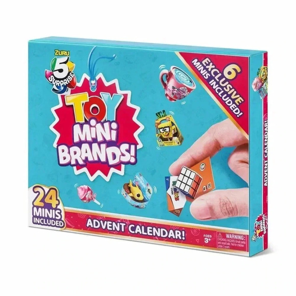 NEW Zuru TOY MINI BRANDS 2021 Advent Calendar with 24 Surprises *RETIRED - Picture 2 of 5